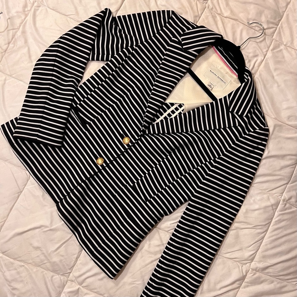 Striped Blazer